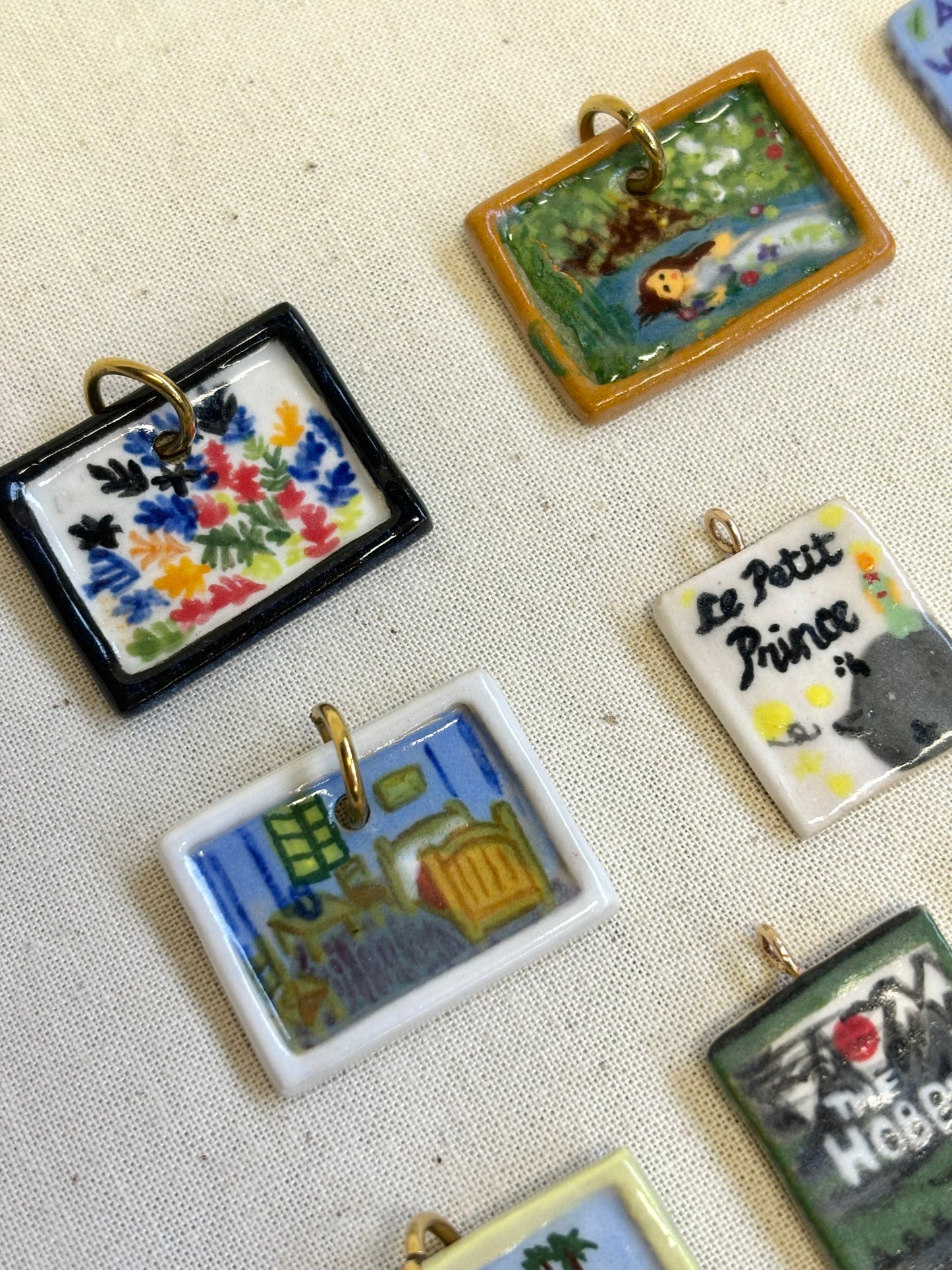 'La Gerbe' (Matisse) Painting Charm š¼ļø