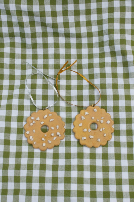 Kerstkransje cookie ornament