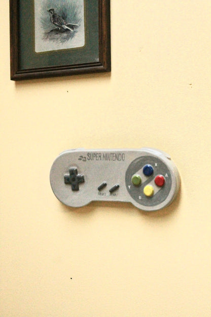 Super Nintendo controller wallpiece