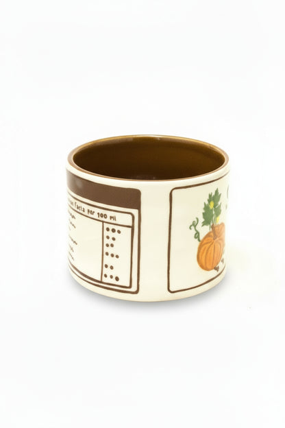 pumpkin spice syrup mug