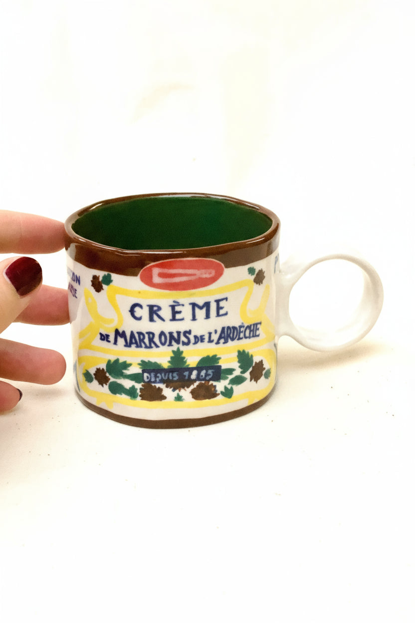 creme de marrons coffee cup