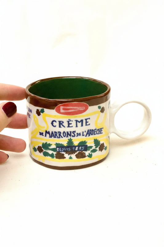 creme de marrons coffee cup