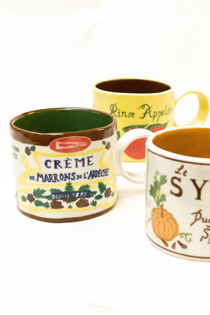 creme de marrons coffee cup