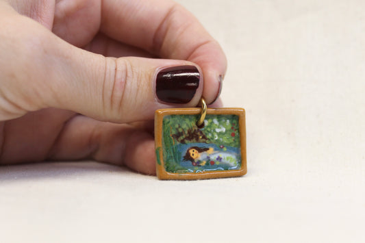 'Ophelia' (John Everett Millais) Painting Charm 🖼️