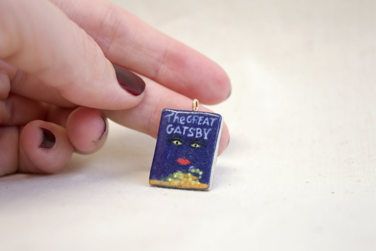 'The Great Gatsby' Book Charm 📖