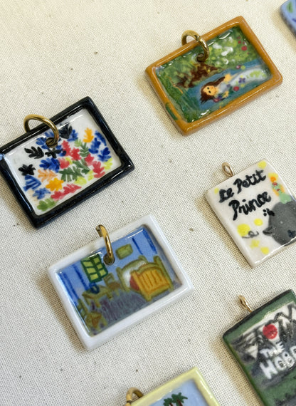 'La Chambre à Arles' (van Gogh) Painting Charm 🖼️