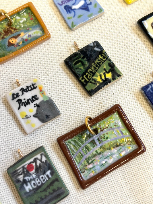 'Nymphéas' (Monet) Painting Charm 🖼️