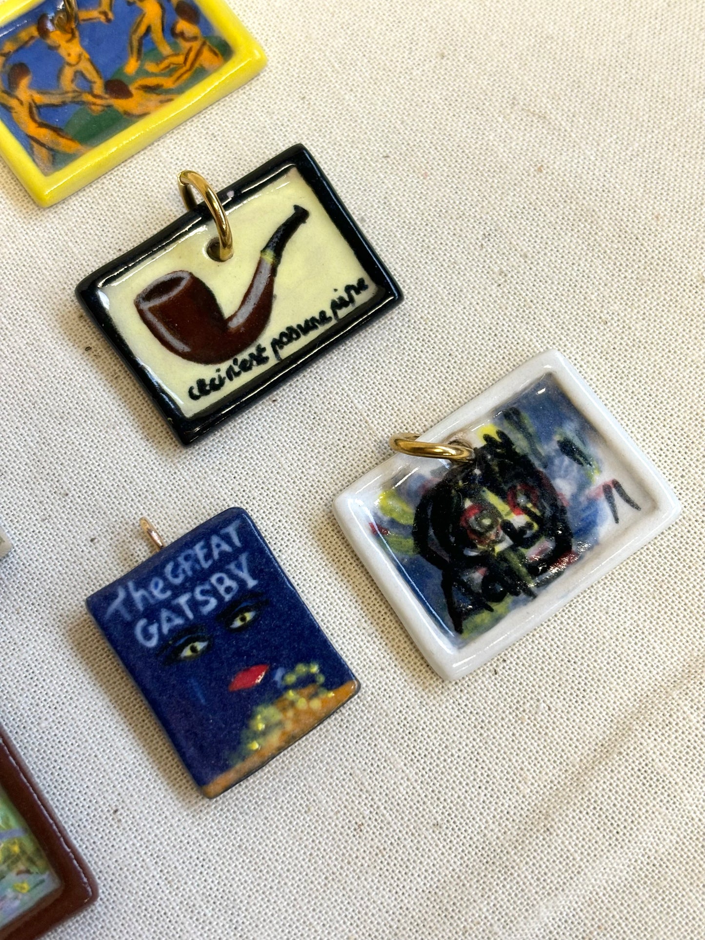 'The Great Gatsby' Book Charm 📖