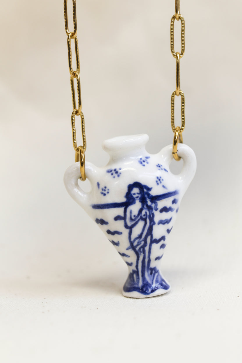 amphora vase necklace 🏺
