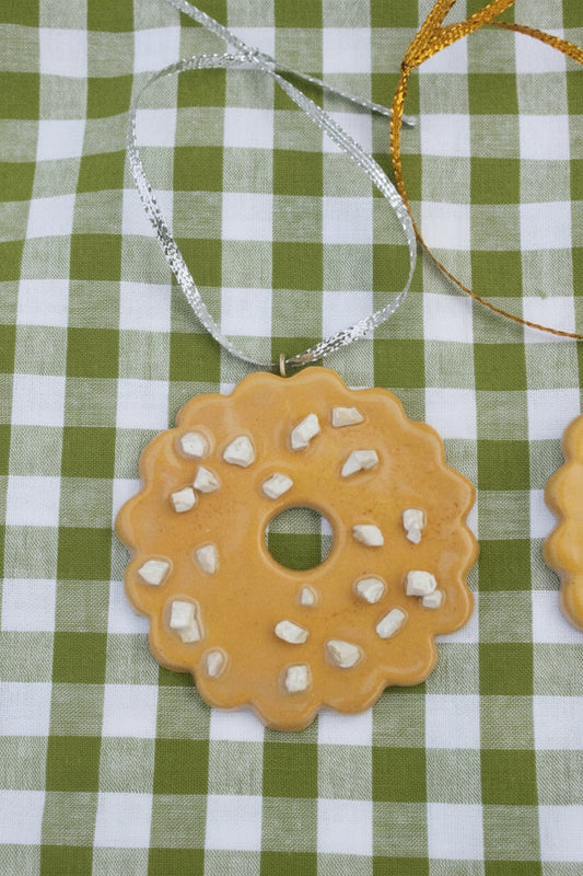 Kerstkransje cookie ornament