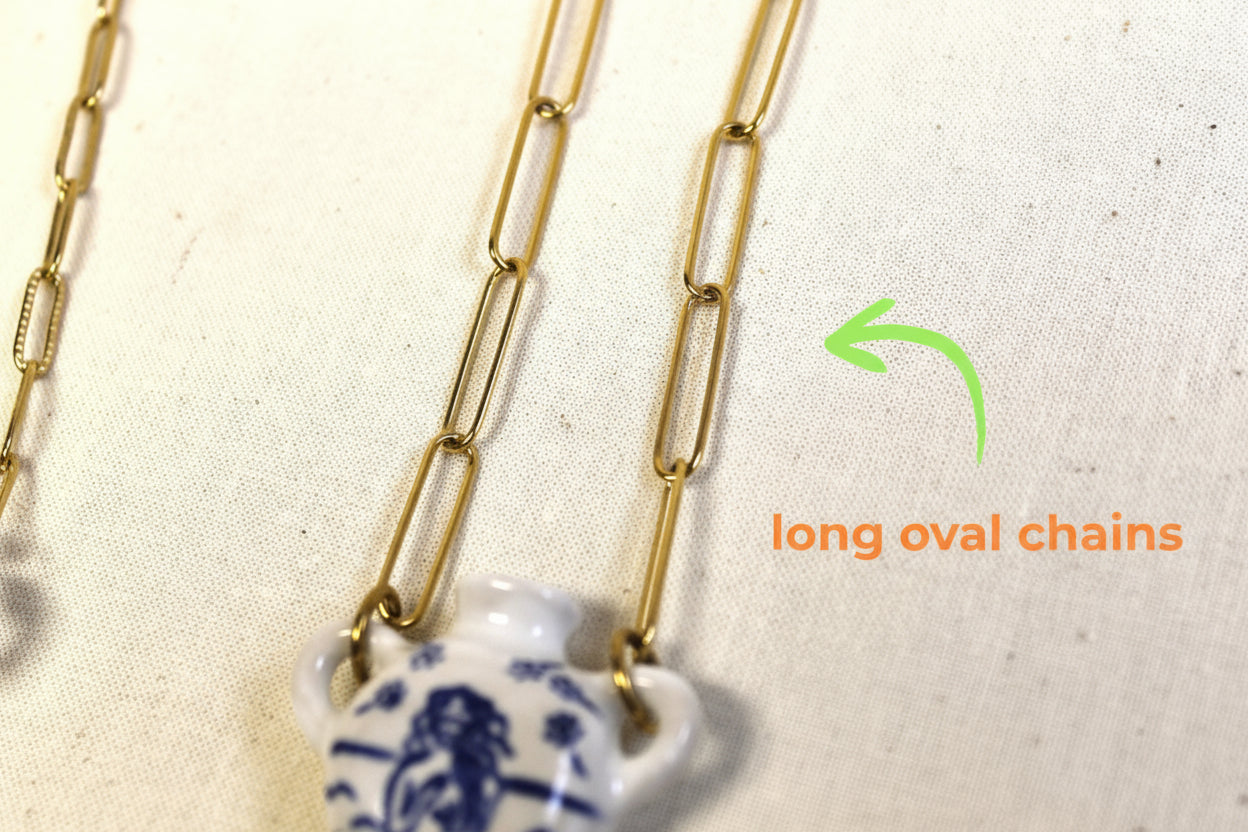 amphora vase necklace 🏺